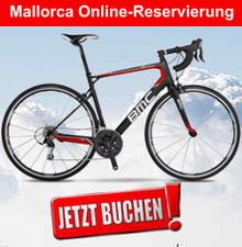 Jetzt dein Rennrad auf Mallorca zu günstigen Preisen mieten